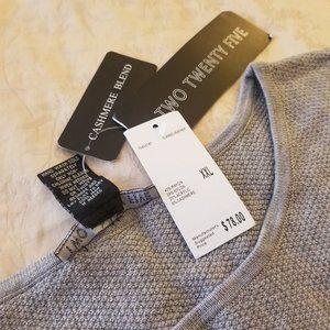 NWT waffle comfy gray lightweight sweater